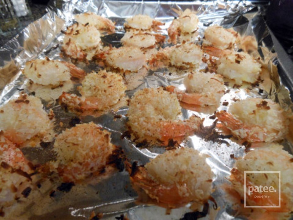 Кокосовые креветки - Шаг 6