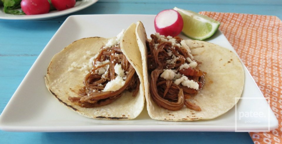 Тако с тушеной говядиной - Шаг 9