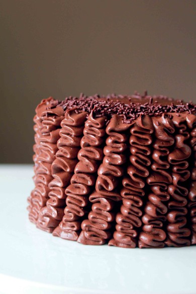 Маленький шоколадный торт