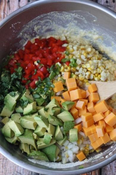 Фриттеры с авокадо и овощами - Шаг 5