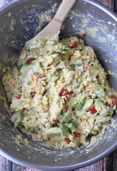 Фриттеры с авокадо и овощами - Шаг 6