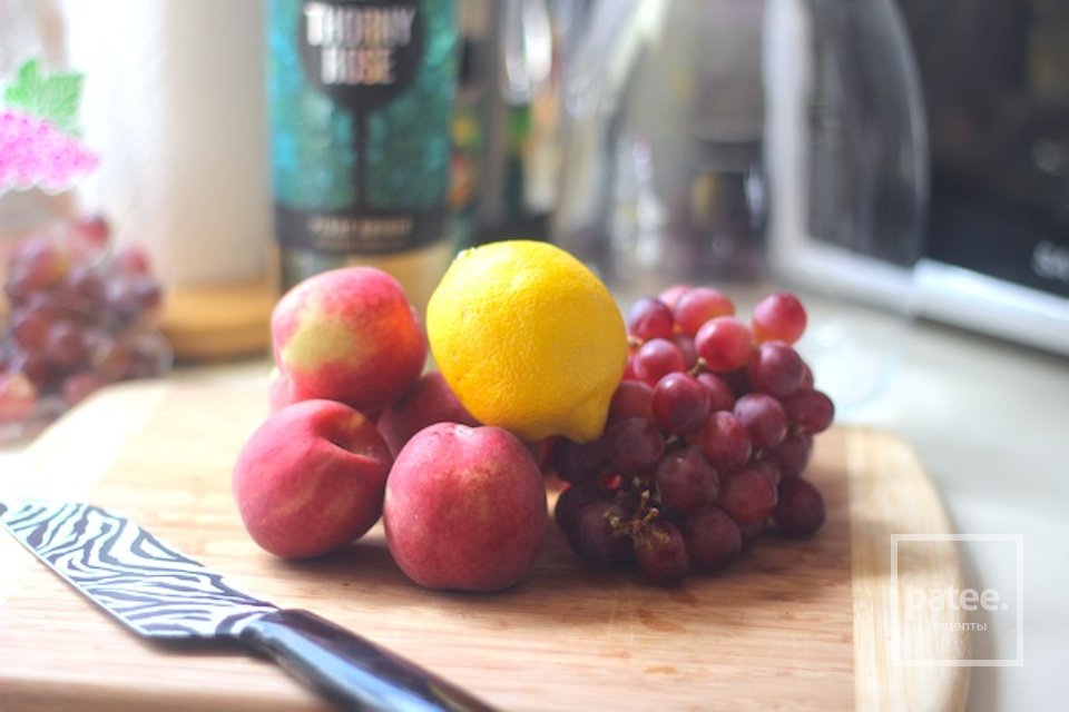 Персиковая сангрия - Шаг 2