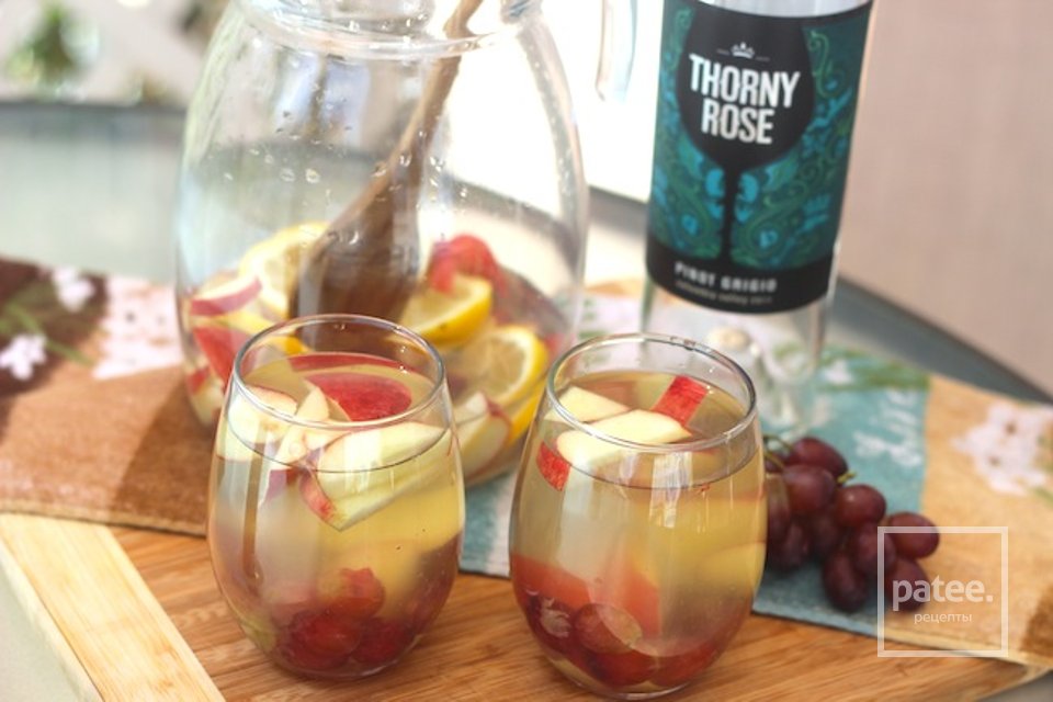 Персиковая сангрия - Шаг 7