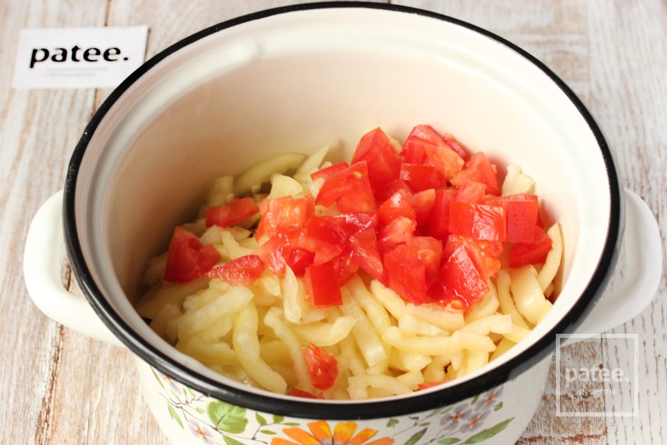 Овощное рагу с булгуром - Шаг 5