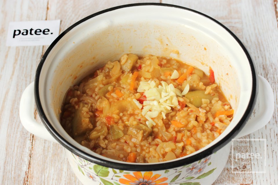 Овощное рагу с булгуром - Шаг 9