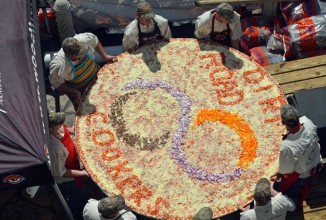 Установлен новый мировой рекорд по приготовлению самой большой пиццы