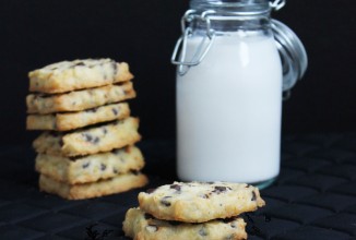 Апельсиновое печенье с шоколадом