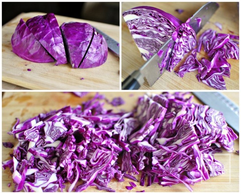 Капустный салат с морковью и шпинатом - Шаг 10