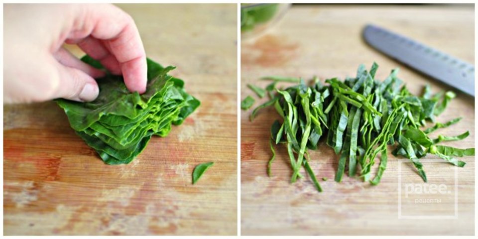 Капустный салат с морковью и шпинатом - Шаг 11