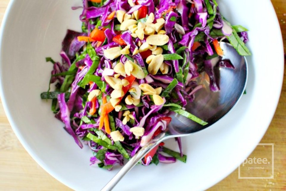 Капустный салат с морковью и шпинатом - Шаг 19
