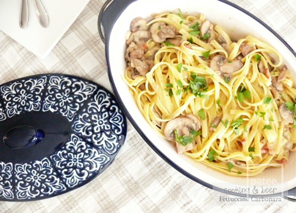 Фетучини карбонара - Шаг 10