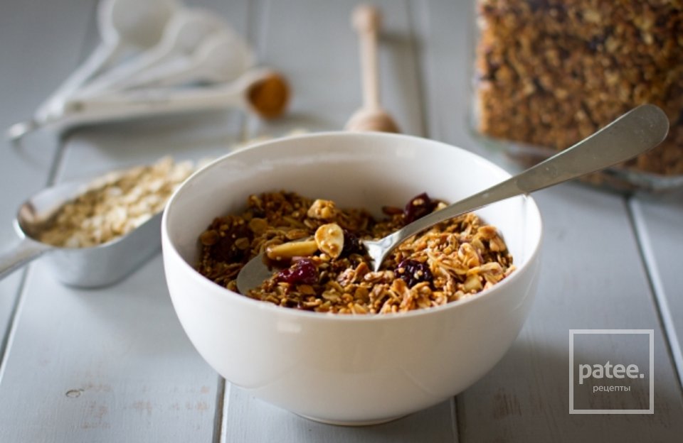 Гранола с киноа и вишней - Шаг 11