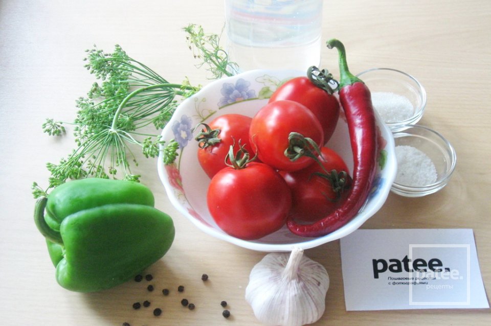 Маринованные помидоры - Шаг 1