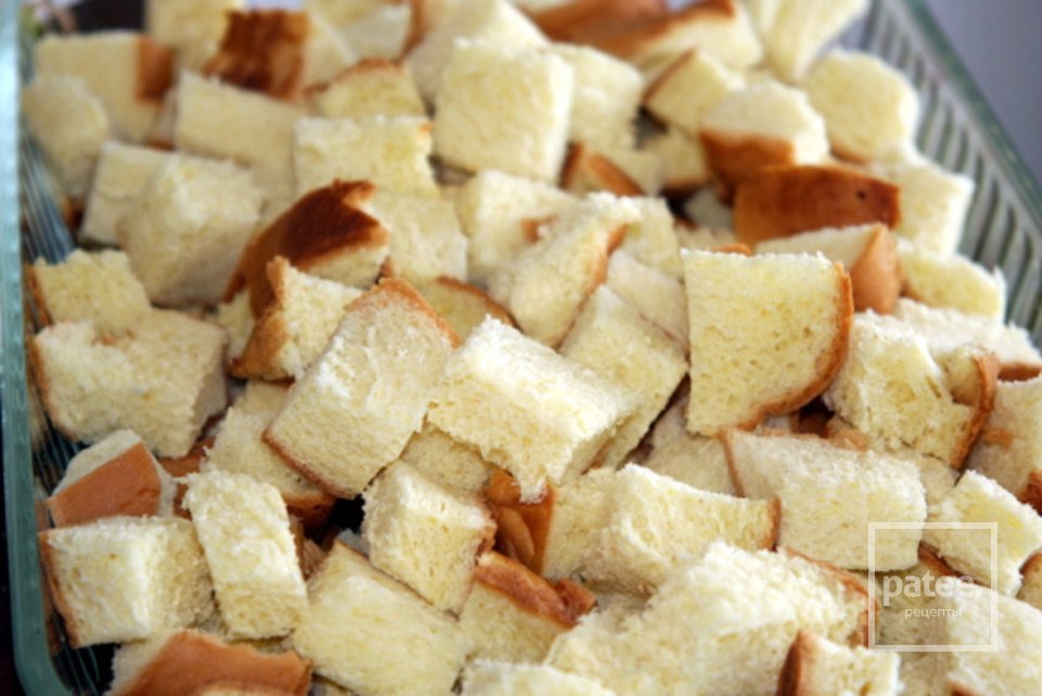 Хлебно-банановый пудинг - Шаг 1