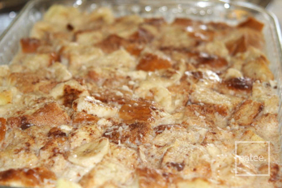 Хлебно-банановый пудинг - Шаг 5