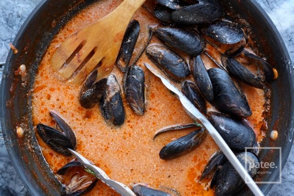Мидии в соусе Фра-Дьяволо - Шаг 6