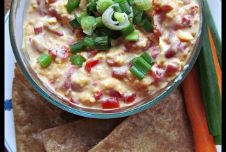 Сырный спред с красным перцем