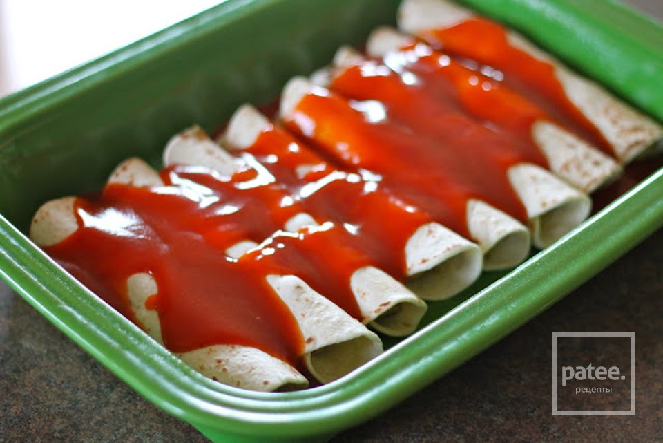 Энчилада с курицей - Шаг 19