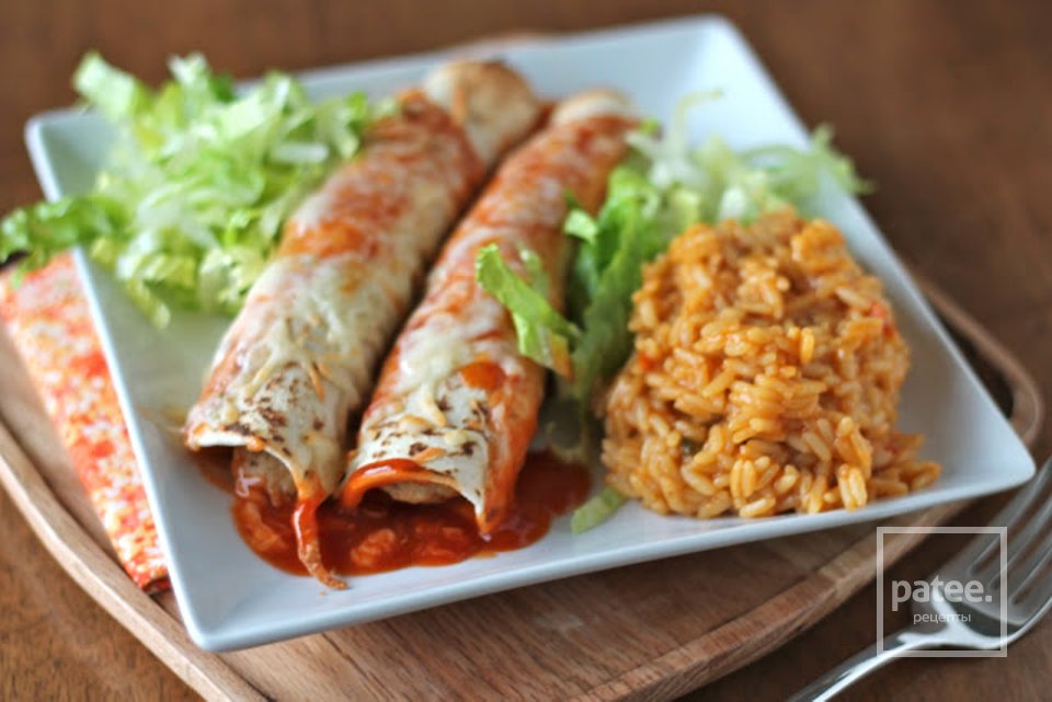 Энчилада с курицей - Шаг 23