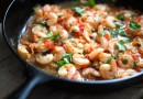 Креветки с лимоном и халапеньо