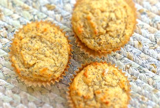 Лимонные кексы с маком