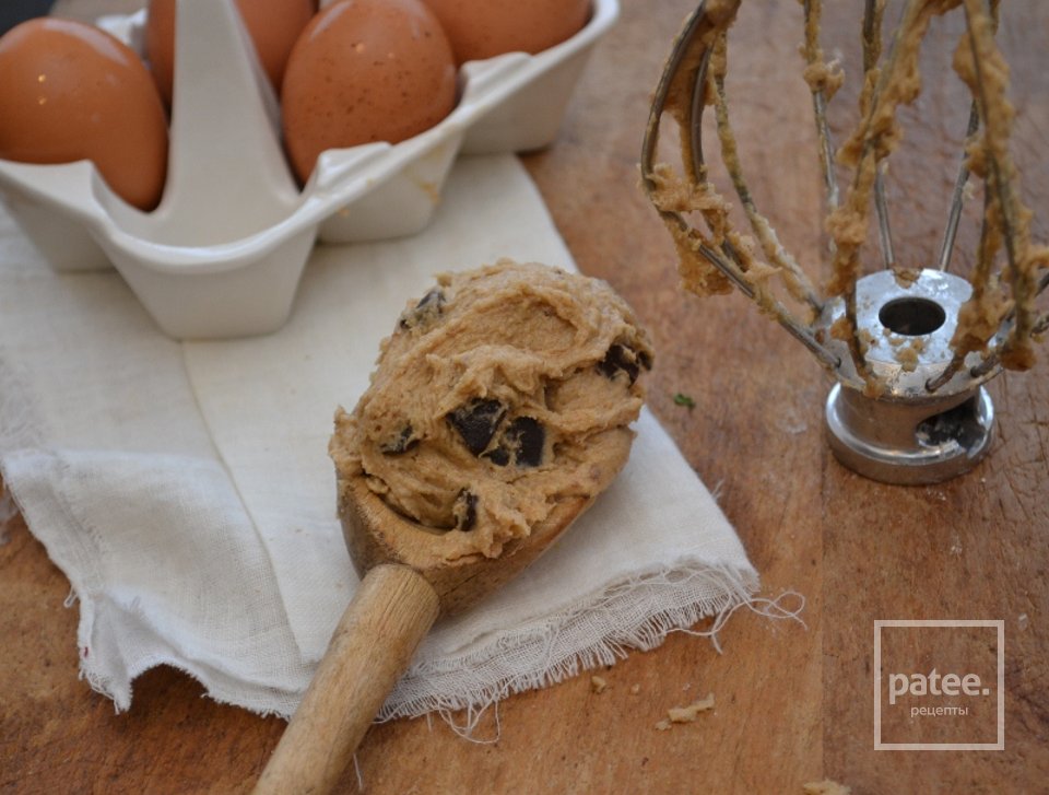 Овсяное печенье с шоколадом - Шаг 3