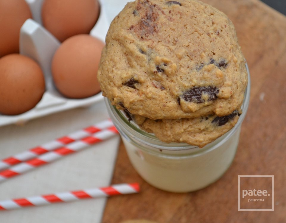 Овсяное печенье с шоколадом - Шаг 6