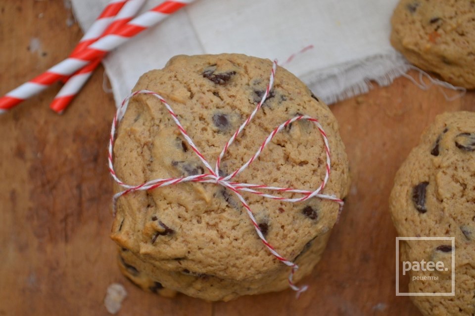 Овсяное печенье с шоколадом - Шаг 8