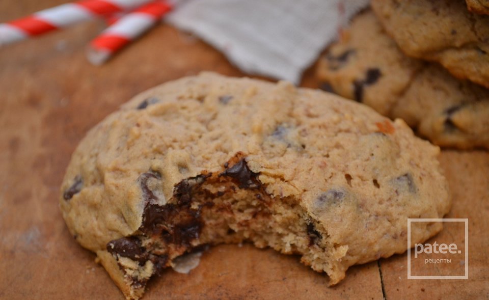 Овсяное печенье с шоколадом - Шаг 10