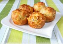 Маффины с сыром и ветчиной