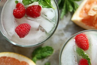 Мятный грейпфрутовый коктейль