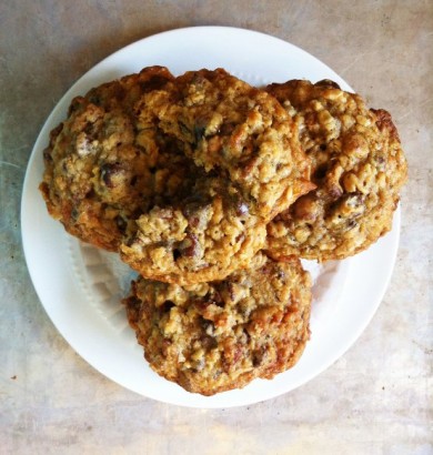 Овсяное печенье с орехами и шоколадом - Шаг 8