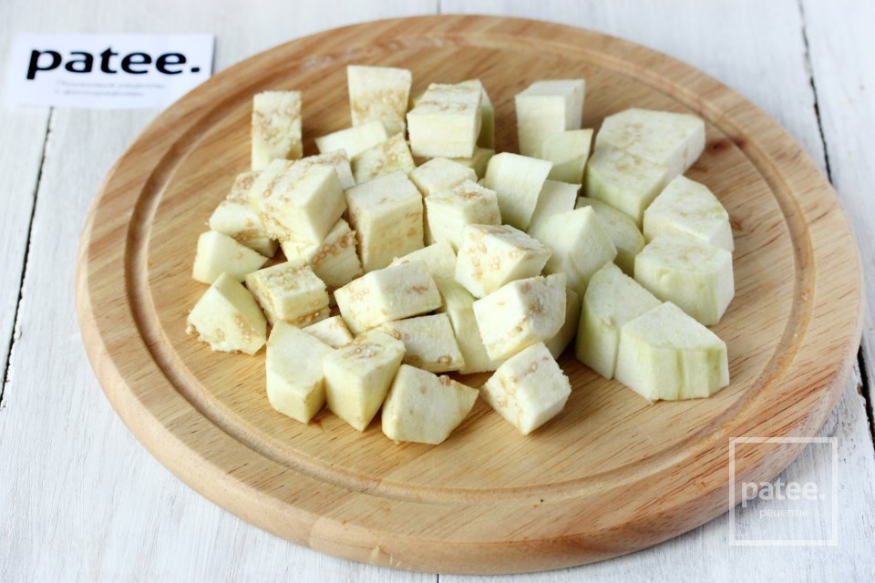 Кускус с баклажанами в мультиварке - Шаг 2