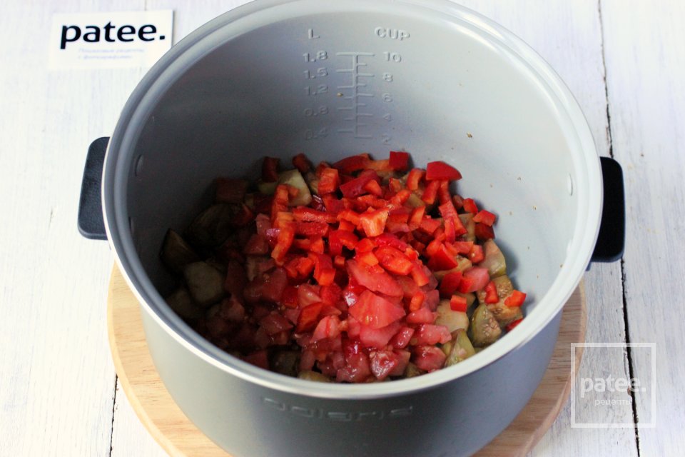 Кускус с баклажанами в мультиварке - Шаг 6