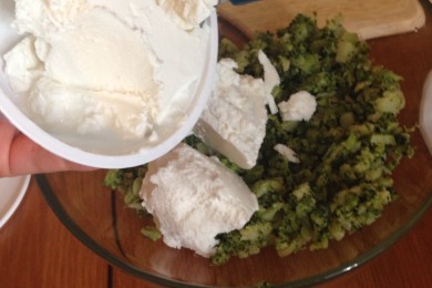 Каннеллони с сыром и брокколи - приготовление