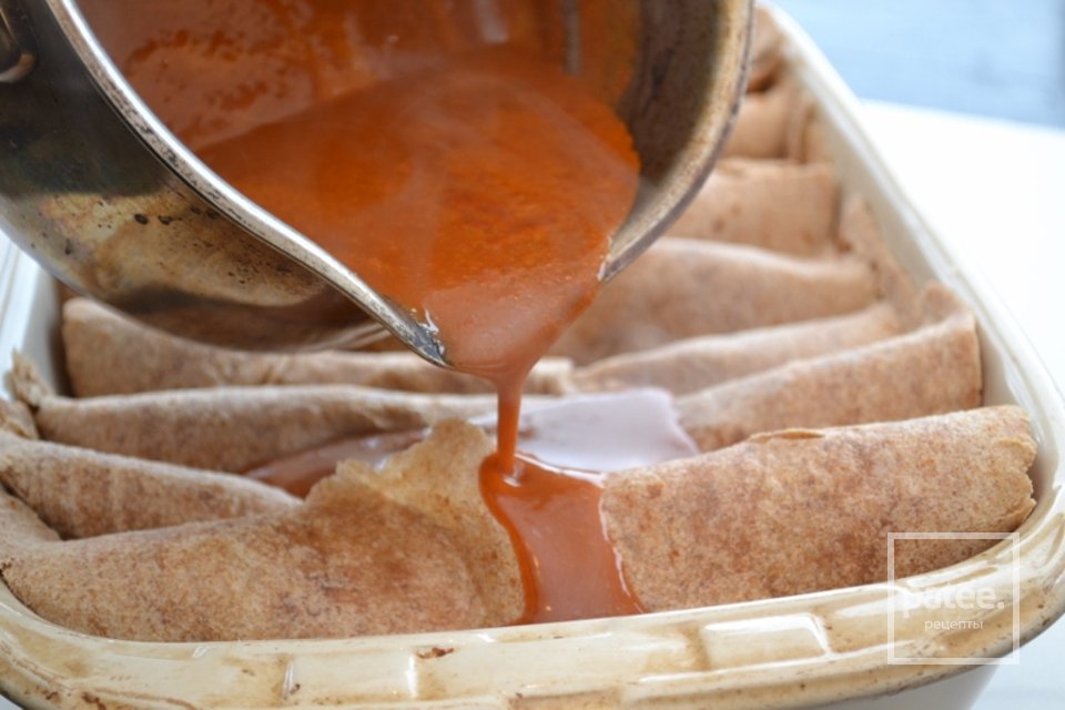 Энчилада с курицей - Шаг 11