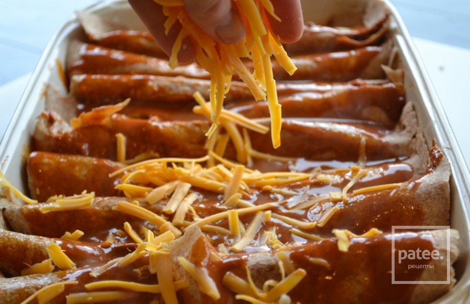 Энчилада с курицей - Шаг 12