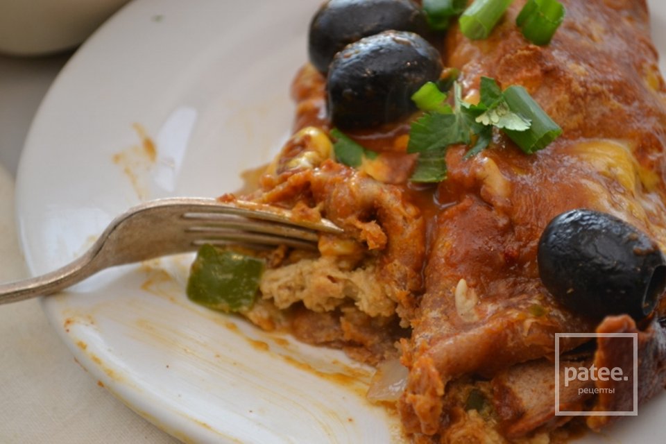 Энчилада с курицей - Шаг 15