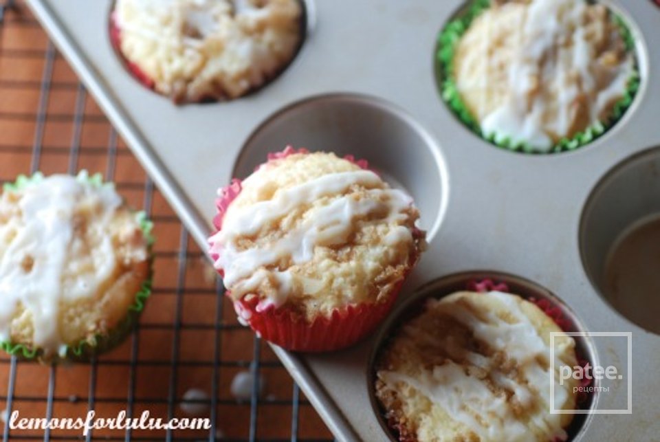 Лимонные кексы с белым шоколадом и макадамией - Шаг 9