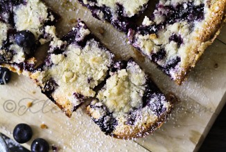 Черничный пирог