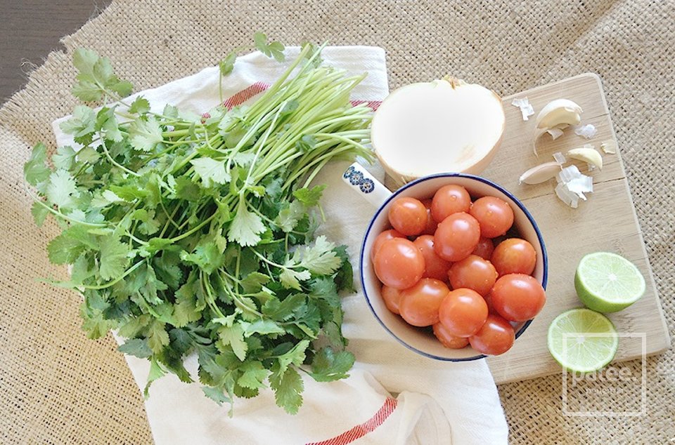 Сальса фреска - Шаг 1