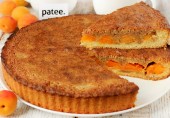 Абрикосовый пирог с манкой