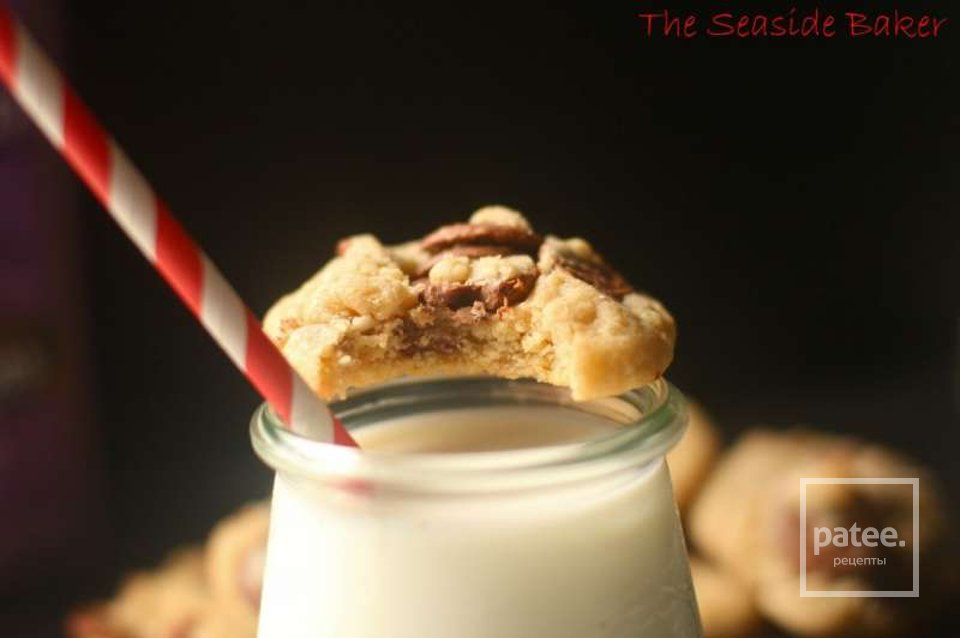 Миндальное печенье с шоколадом - Шаг 8