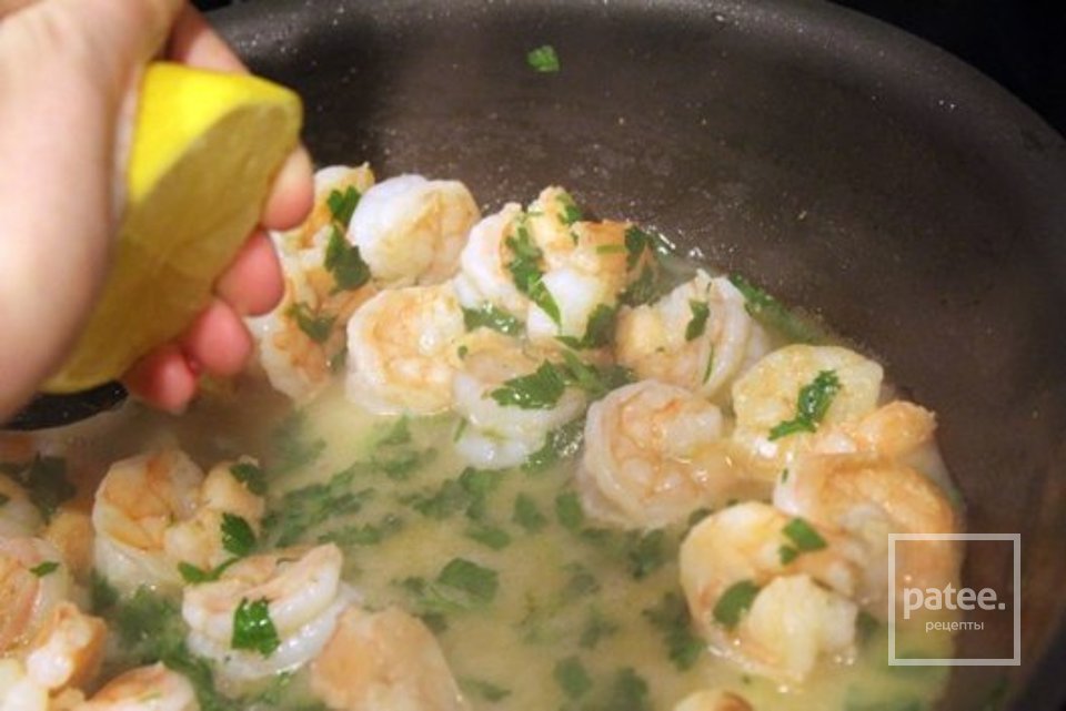 Лимонные креветки - Шаг 9