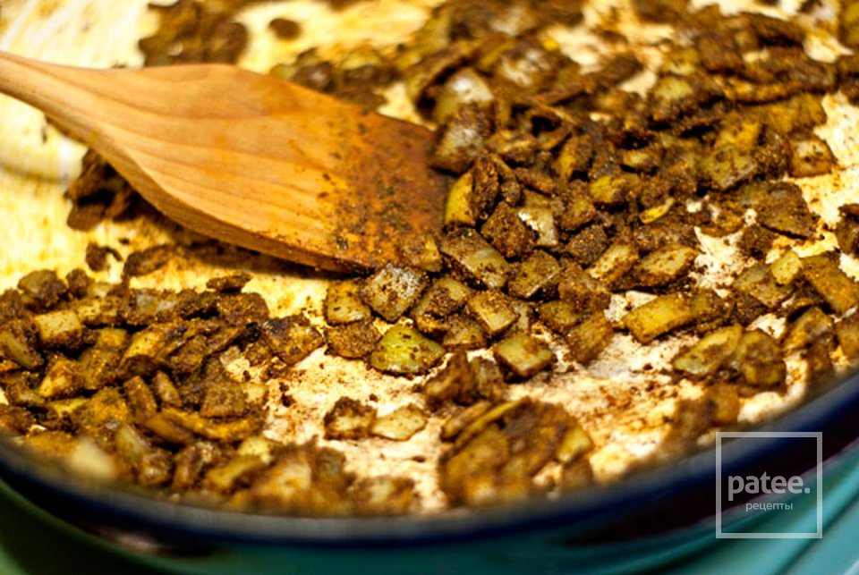 Карри со сладким картофелем и нутом - Шаг 4