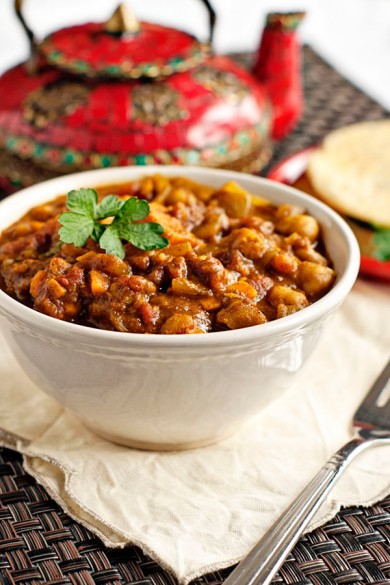 Карри со сладким картофелем и нутом - Шаг 7