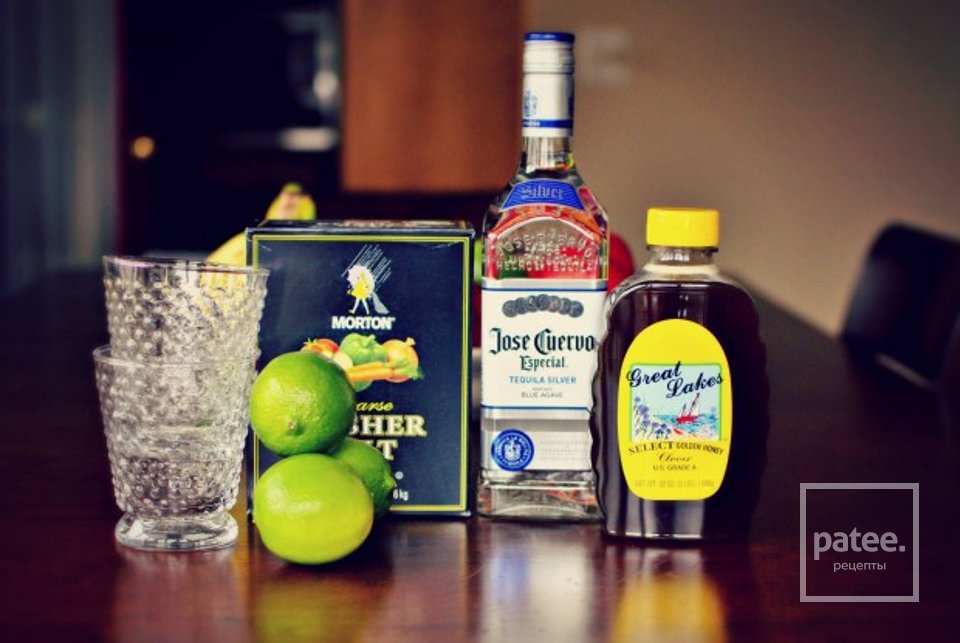 Медово-лаймовая маргарита - Шаг 1