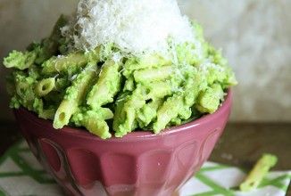 Паста с гороховым песто