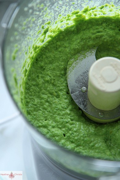 Паста с гороховым песто - Шаг 6