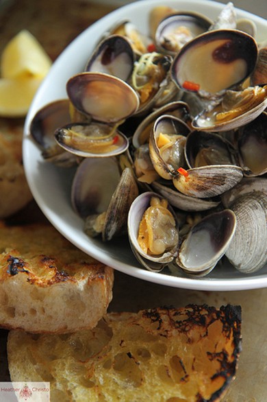 Мидии в винном соусе - Шаг 7